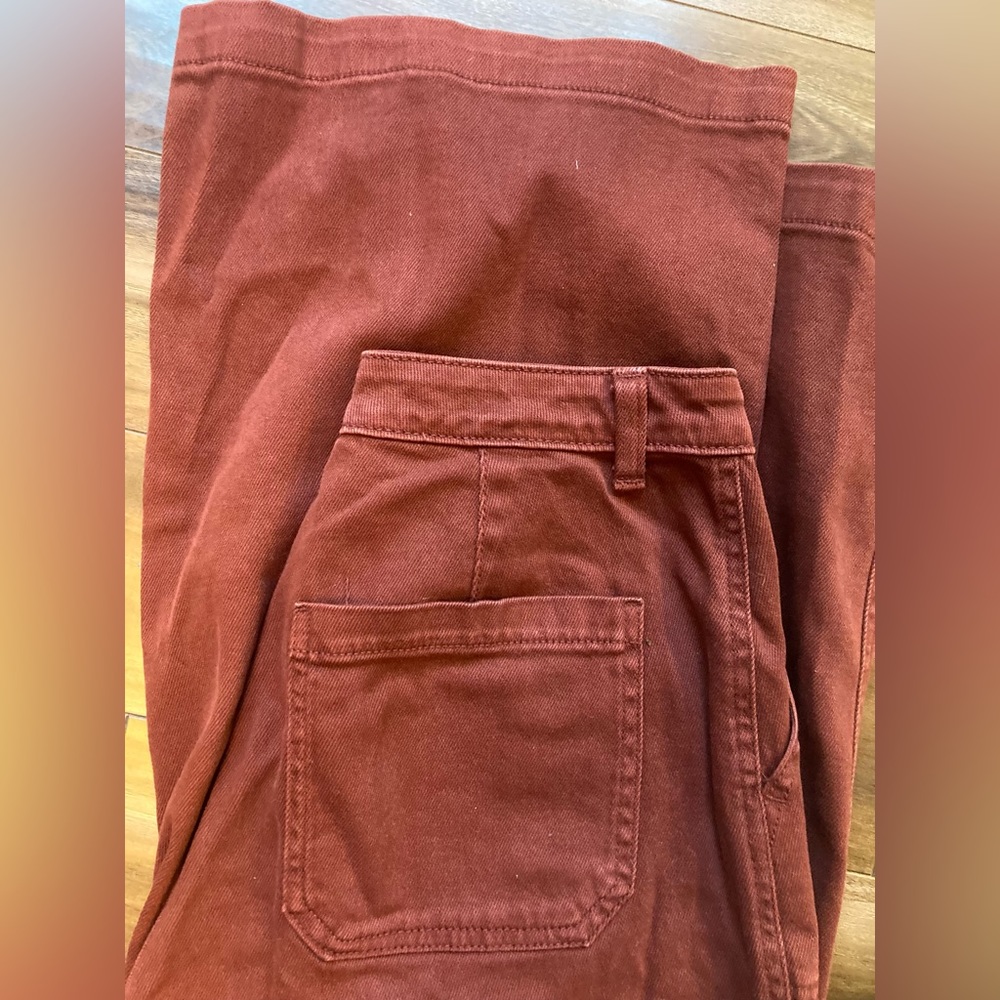 Wide leg jeans